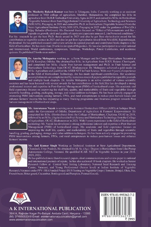 Post Harvest Management in Horticultural Crops: Principles and Practices - Image 2